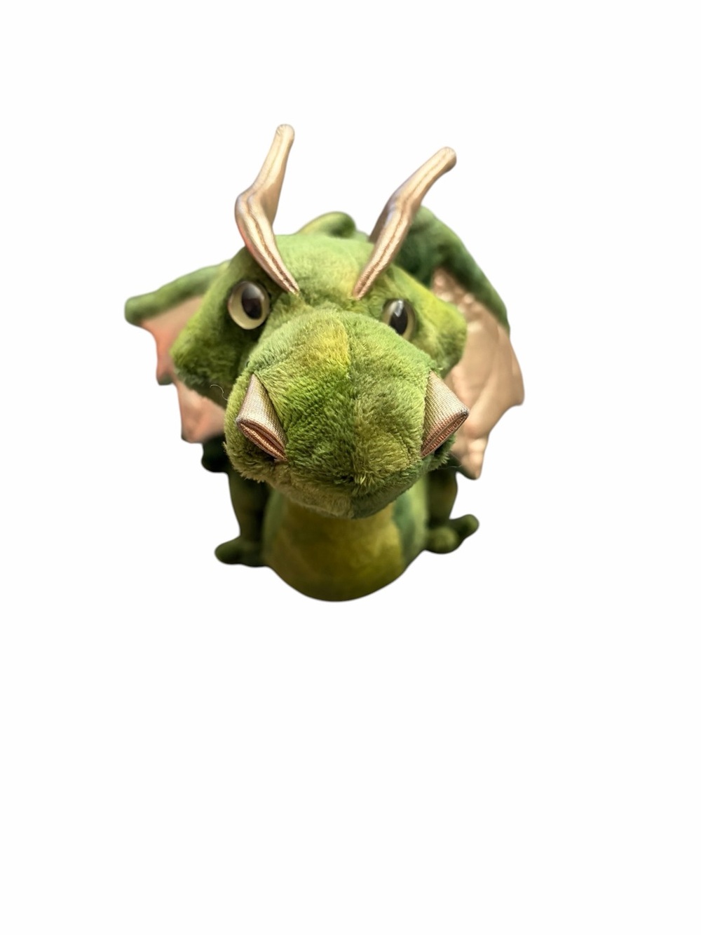 Douglas Neo the Green Plush Dragon Reptile Toy - Soft Fantasy Pet